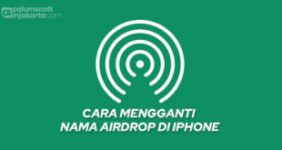 Cara Mengganti Nama Airdrop di iPhone