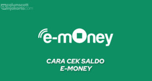 cara cek saldo e-money